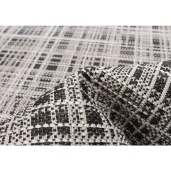 Indoor or Outdoor Rug - 4 x 6 Black Outlet