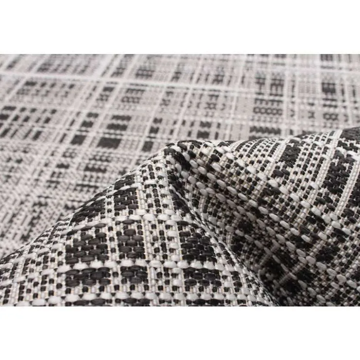 Indoor or Outdoor Rug - 4 x 6 Black Outlet
