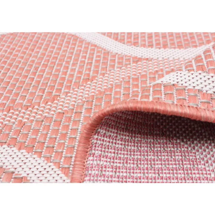 Indoor or Outdoor Rug - 5 x 7 Coral Best