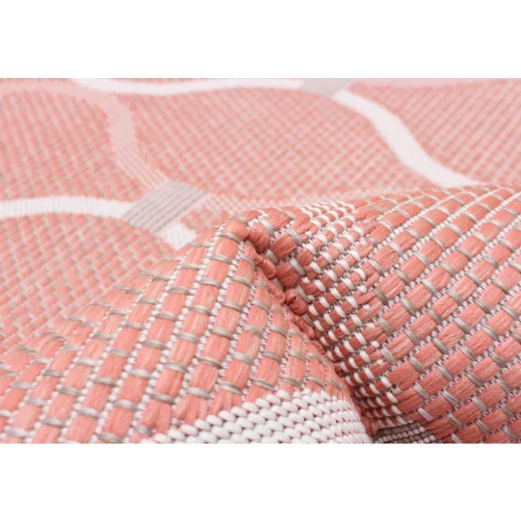 Indoor or Outdoor Rug - 5 x 7 Coral Best
