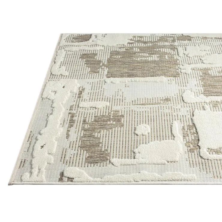 Indoor or Outdoor Rug - 8 x 10 Beige Outlet