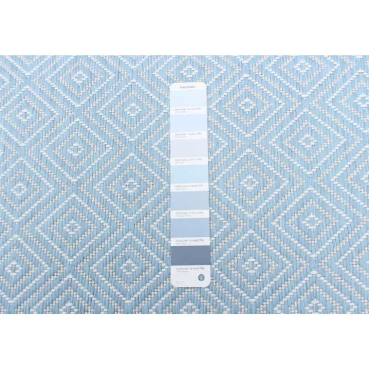 Indoor or Outdoor Rug - 7 x 10 Light Blue