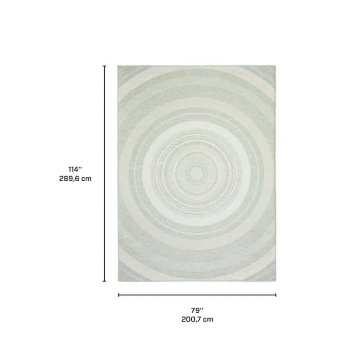 Indoor or Outdoor Rug - 7 x 10 Mint Green Sale