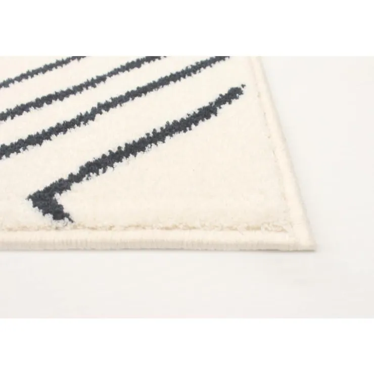 Indoor Rug - 5 x 7 White/Tan Online