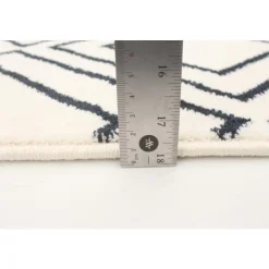 Indoor Rug - 5 x 7 White/Tan Online
