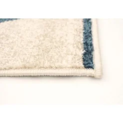 Indoor Rug - 5 x 7 Ivory/Blue Sale