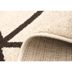Indoor Rug - 8 x 10 Ivory/Brown