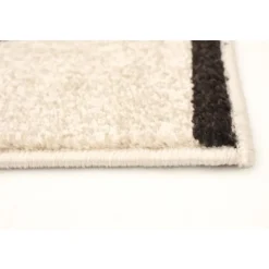 Indoor Rug - 8 x 10 Ivory/Brown