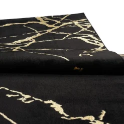 Indoor Rug - 4 x 6 Black / Gold Best