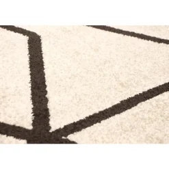 Indoor Rug - 5 x 7 Ivory/Brown