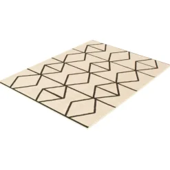 Indoor Rug - 5 x 7 Ivory/Brown