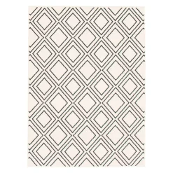 Indoor Rug - 7 x 10 White/Tan Best