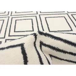 Indoor Rug - 7 x 10 White/Tan Best