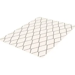 Indoor Rug - 7 x 10 White/Navy Outlet