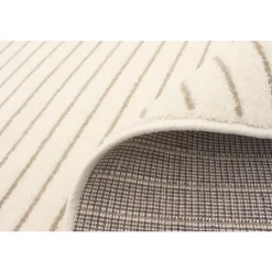 Indoor Rug - 5 x 7 White/Tan Online