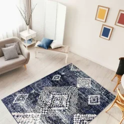 Indoor Rug - 5 x 7 Blue New