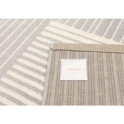 Indoor Rug - 5 x 7 White/Grey Discount