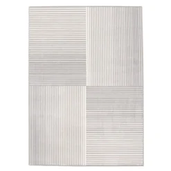 Indoor Rug - 5 x 7 White/Grey Discount