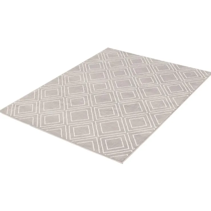 Indoor Rug - 7 x 10 Grey/White Outlet