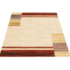 Indoor Rug - 5 x 7 Ivory/Red Clearance