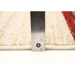 Indoor Rug - 5 x 7 Ivory/Red Clearance