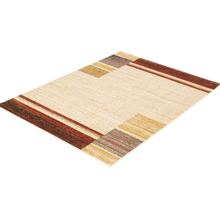 Indoor Rug - 5 x 7 Ivory/Red Clearance