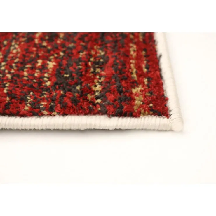 Indoor Rug - 5 x 7 Ivory/Red Clearance