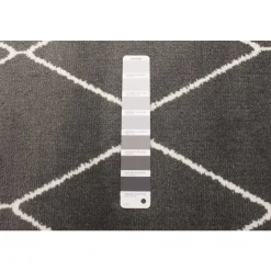 Indoor Rug - 8 x 10 Dark Grey/White Online