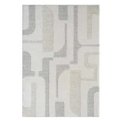 Indoor Rug - 5 x 8 Beige / Grey Online
