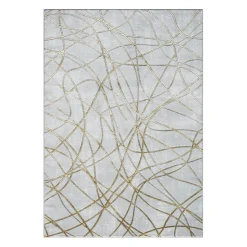 Indoor Rug - 8 x 10 Grey / Gold Online