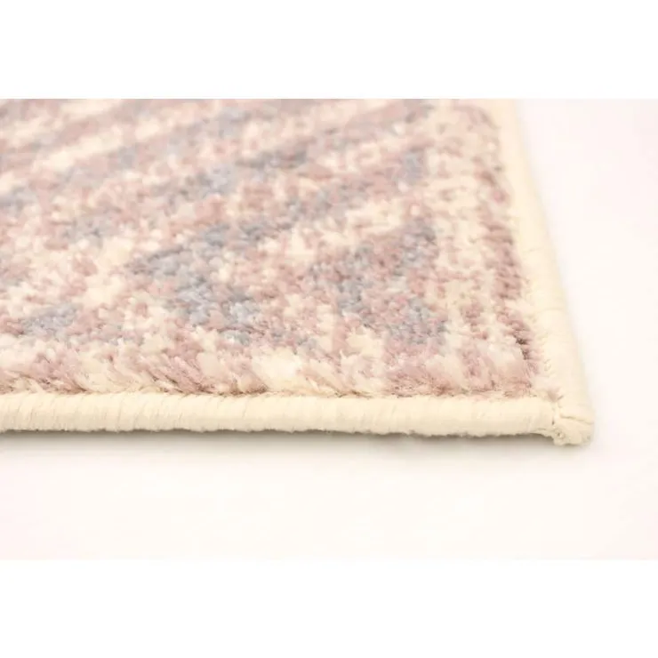 Indoor Rug - 5 x 7 Cream/Pink Clearance
