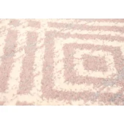 Indoor Rug - 5 x 7 Cream/Pink Clearance