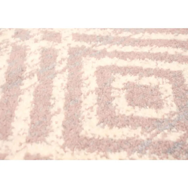 Indoor Rug - 5 x 7 Cream/Pink Clearance