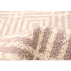Indoor Rug - 5 x 7 Cream/Pink Clearance