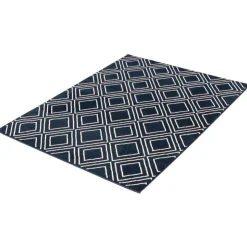 Indoor Rug - 8 x 10 Navy/White Hot