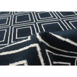 Indoor Rug - 8 x 10 Navy/White Hot