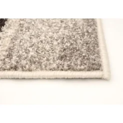 Indoor Rug - 5 x 7 Ivory/Blue Hot