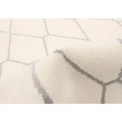Indoor Rug - 7 x 10 White/Grey