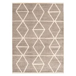Indoor Rug - 8 x 10 Grey/Ivory Online