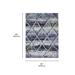 Indoor Rug - 8 x 10 Blue Best