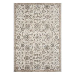 Indoor Rug - 5 x 8 Beige / Grey / Brown New