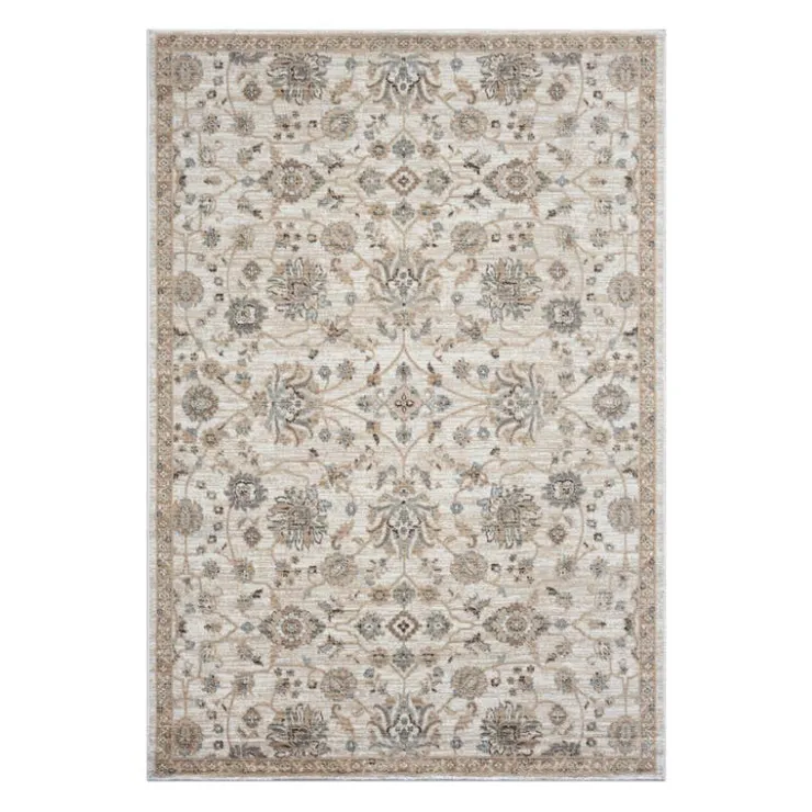 Indoor Rug - 5 x 8 Beige / Grey / Brown New