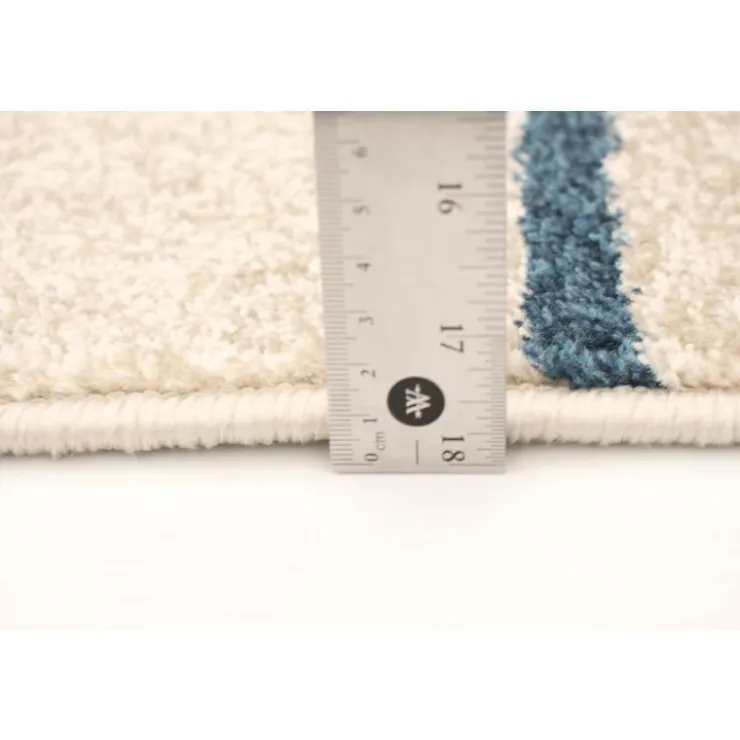 Indoor Rug - 4 x 6 Ivory/Blue Online