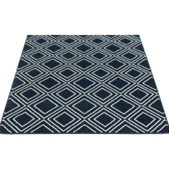 Indoor Rug - 7 x 10 Navy/White Online