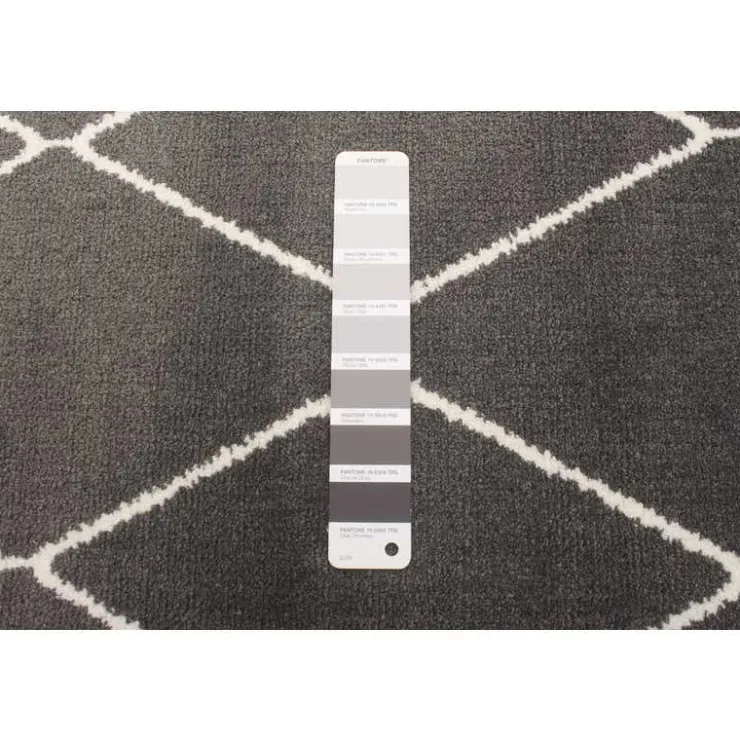 Indoor Rug - 7 x 10 Dark Grey/White Discount