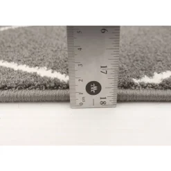 Indoor Rug - 7 x 10 Dark Grey/White Discount