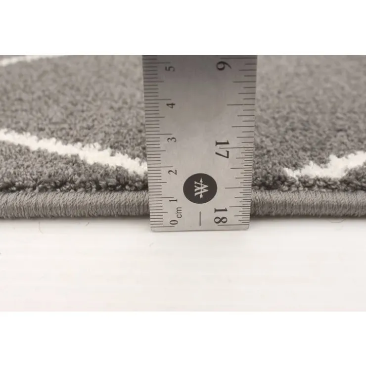 Indoor Rug - 7 x 10 Dark Grey/White Discount