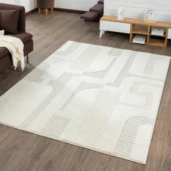 Indoor Rug - 8 x 11 Beige / Grey Online