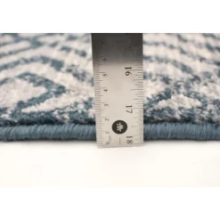 Indoor Rug - 8 x 10 Petrol/Silver Best