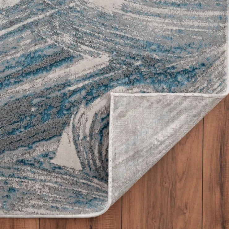 Indoor Rug - 5x8 Grey/Blue/Beige Online